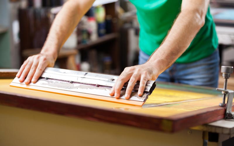 Personnalisation par impression en sérigraphie