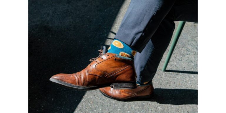 chaussettes de couleur