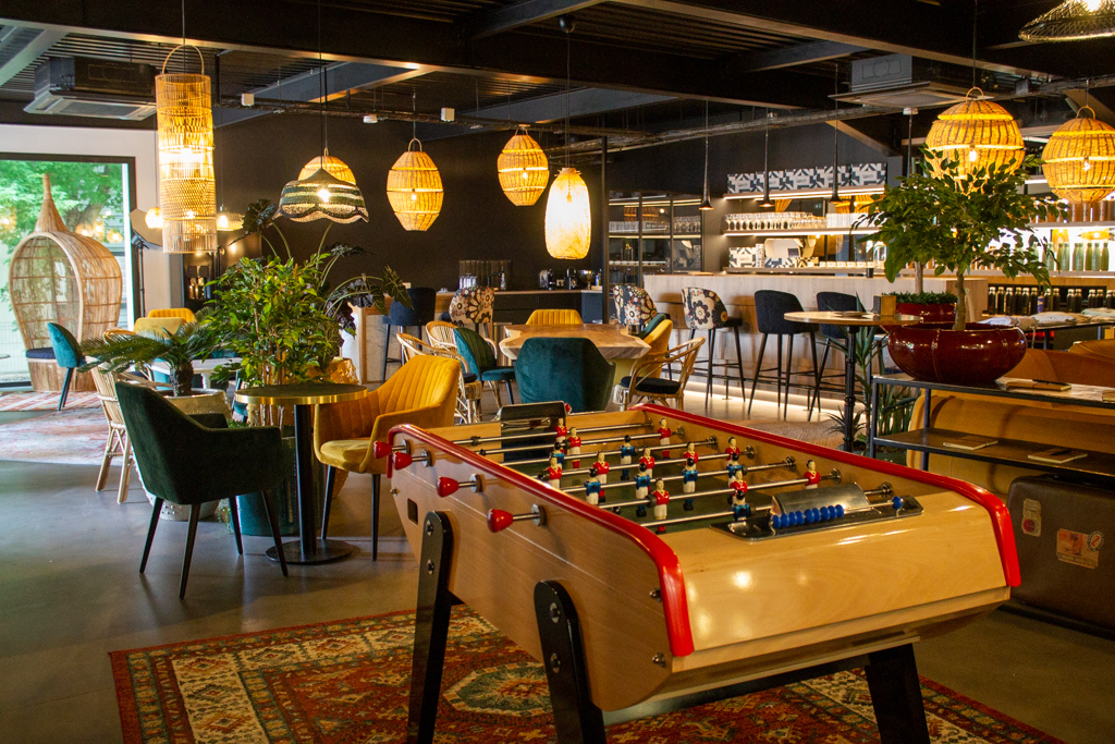 salle de pause pour le déjeuner