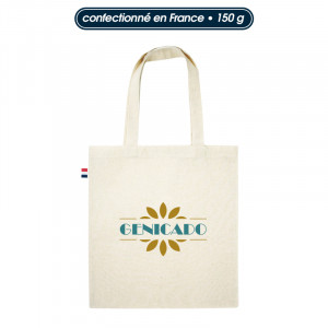 Tote bag en toile made in France coton certifié