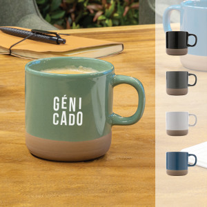 Mug personnalisable en céramique émaillée