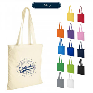 Tote bag 14 couleurs en coton