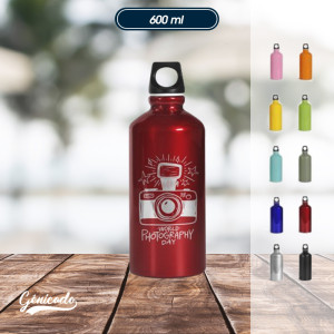 Gourde en alu recyclé 600ml made in Europe