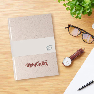 Carnet A5 avec couverture en matières recyclées