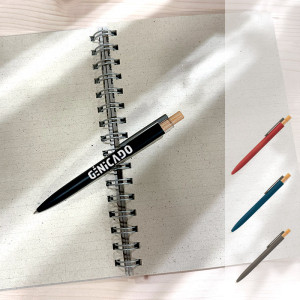 Stylo aluminium recyclé rechargeable